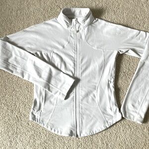 Lululemon White Full Zip Jacket